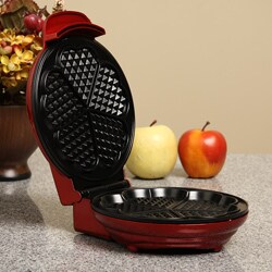 Kalorik Red Heart-shaped Waffle Maker