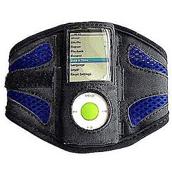 Blue Mesh Sports Armband for Apple iPod Nano 4G Chromatic Series
