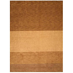 Yukon Light Brown Wool Rug (11'9 x 14'9)