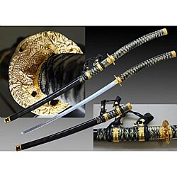 Black Jintachi 43.25-inch Ceremonial Samurai Sword