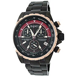 Roberto Bianci Men's Professional Commando Black Chronograph Watch