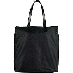 Fendi Large Zucchino and Saffiano Tote