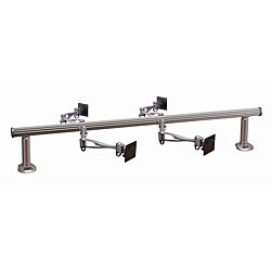 Cotytech HDM-D21A2 Extra-long Horizontal Four Monitor Desk Mount