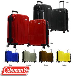 Coleman Sedona Polycarbonate 2-piece Expandable Spinner Luggage Set