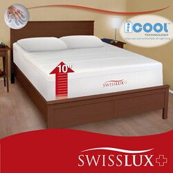 Swiss Lux 10-inch Queen-size European-style Memory Foam Mattress