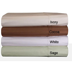 Sateen Cotton 300 Thread Count Woven Stripe Sheet Set