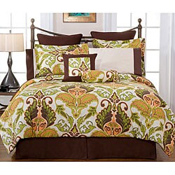  Hannah 8-piece Bed in a Bag with Sheet Set