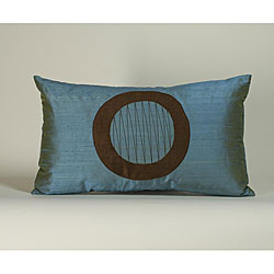 'Washer' Aqua 12x20-inch Decorative Pillow