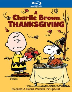 A Charlie Brown Thanksgiving / The Mayflower Voyagers with DVD Copy (Blu-ray Disc)
