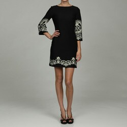 Tibi Long Sleeve Shift Dress - Shopbop.com Designer Women's