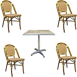 Warehouse of Tiffany Red Rattan 20-piece Indoor/ Outdoor Dining Set
