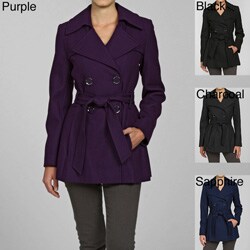 Via Spiga Women's Wool Double-breasted Coat