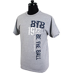 Be the Ball Men's Grey Athletic Division Sports T-shirt