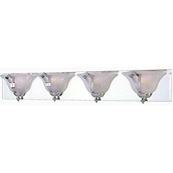 Medallion 4-light Chrome Bath Wall Sconce