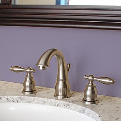 Fontaine Marcello Brushed Nickel Wideset Bathroom Faucet