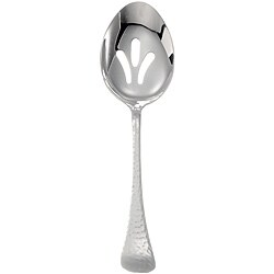 Ginkgo Lafayette Hammered Pierced Serving Spoons (Case of 48)
