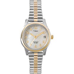 Timex Women's Elevated Classics Two-tone Expansion Band Watch