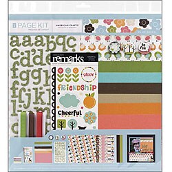 Blue Skies Scrapbook Page Kit (12 x 12)