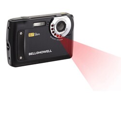 Bell & Howell Black S7 Night Vision Slim 12MP Digital Camera