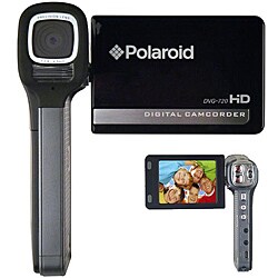 Polaroid DVG-720BC 5MP High-definition Black Digital Camcorder