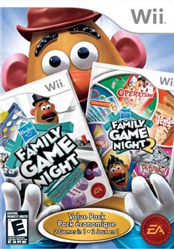 Wii - Hasbro Family Game Night 1 and 2