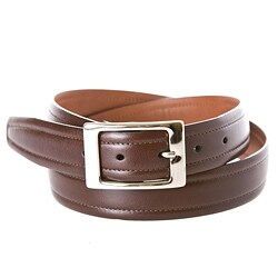 Cole Haan Men's Dorian Dark Brown Dress Belt
