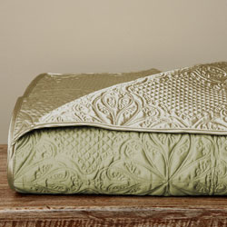 Luxe Versailles 'Loire' Iridescent Silk Full/ Queen-size Quilt