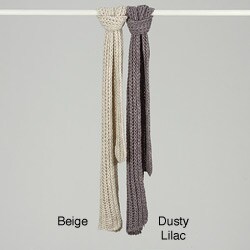 Talli Italian Designer Wool-blend Knit Scarf FINAL SALE