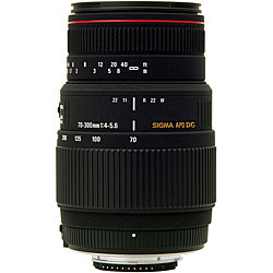 Sigma 70-300mm f4-5.6 DG APO Pentax Macro Lens
