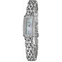Citizen Women's 'Silhouette' Stainless Steel Eco-Drive Diamond Watch