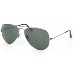 Ray-Ban Unisex Gunmetal Aviator Sunglasses