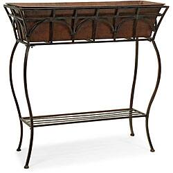 Iron Tall Geometric Planter Box