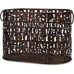 Iron Argento 'Paris' Travel Basket