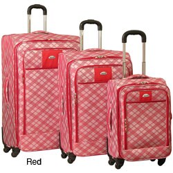 Wisdom Fashion 3-piece Expandable Luggage Set