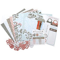 Family All Together 12-inch Scrapbook Page Kit