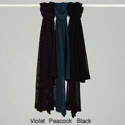 Nardi & Tagliaferri Italian Designer Open Knit Oversized Stole FINAL SALE
