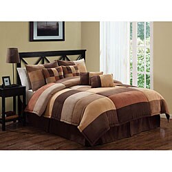 Lucas Suede 8-piece Comforter Set