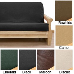 Leather Look Full-size Futon Cover