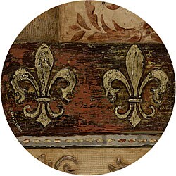Thirstystone 'Duel Fleur de Lis' Sandstone Coasters (Set of 4)