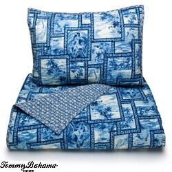 Tommy Bahama Indigo Full/ Queen-size Quilt Set