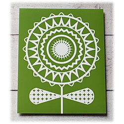 Trendography Prints  'Emma Flower' Graphic Art Print