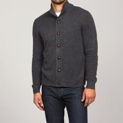 System Collection Men's Dark Grey Cardigan FINAL SALE