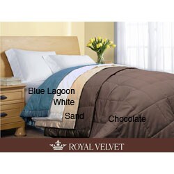 Royal Velvet 250 Thread Count Twin/ Twin XL-size Down Alternative Blanket