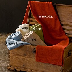 Evora Solid Washable Wool Blanket