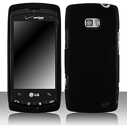LG Ally VS740 Black Snap-on Protective Case 