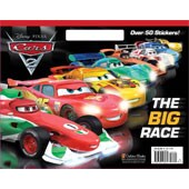 Cars 2: The Big Race - Big Coloring Book (Paperback)