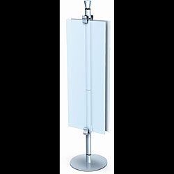 Testrite Creo Single Pole w/ 4 Adjustable Visual merchandising Clamps