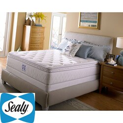 Sealy Denham Springs Plush Euro Pillowtop King-size Mattress Set