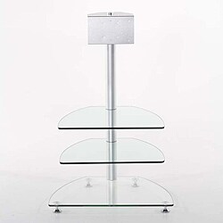 'Maverick' Glass Flat Screen Mount Entertainment Unit