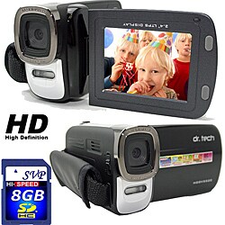 Dr. Tech 5MP 2.4-inch Black Digital Camcorder